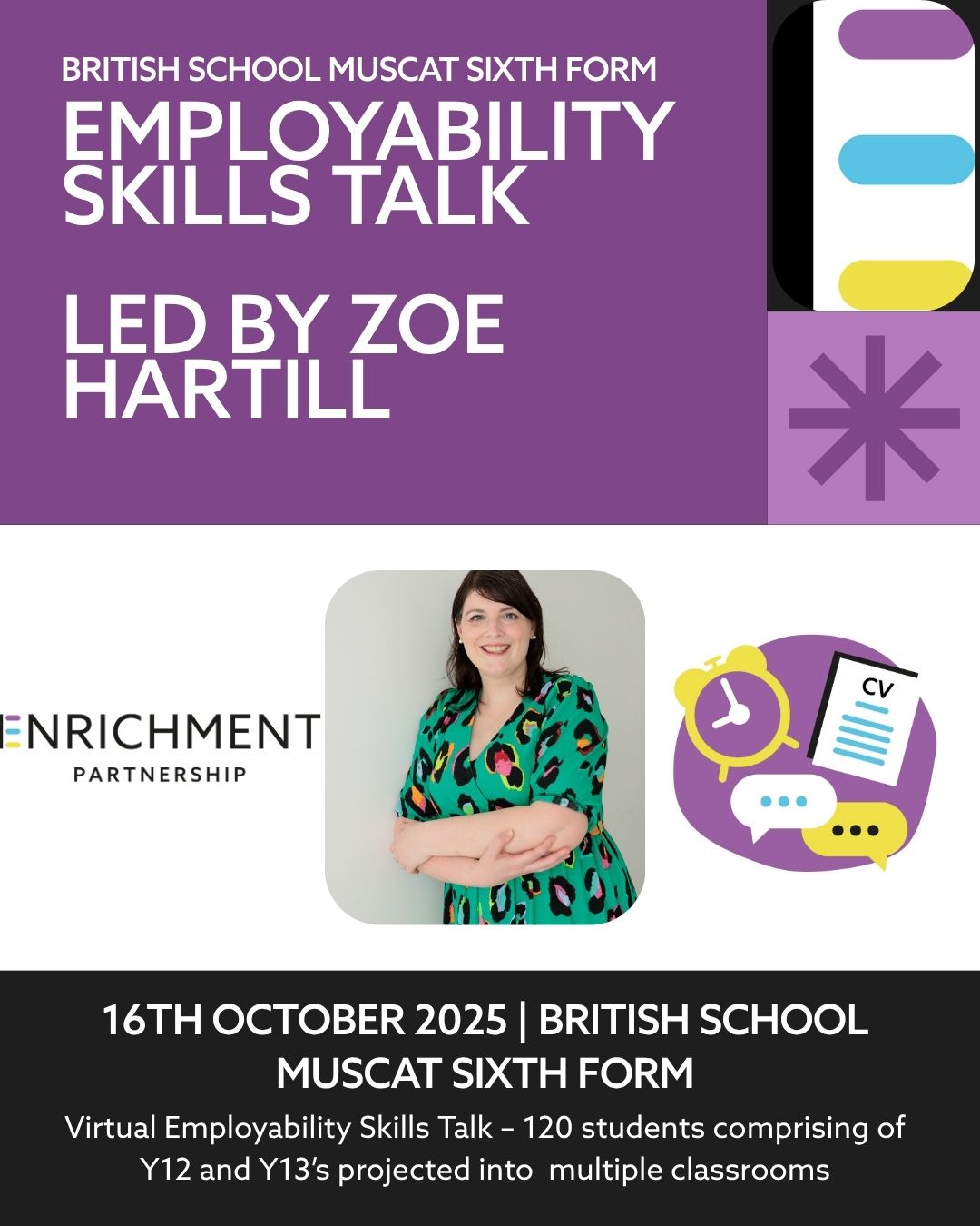 Read more about the article Employability Skills Talk – BSM Sixth Form