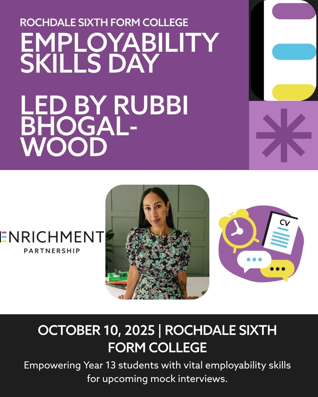 Read more about the article Employability Skills Day – Rochdale Sixth Form College