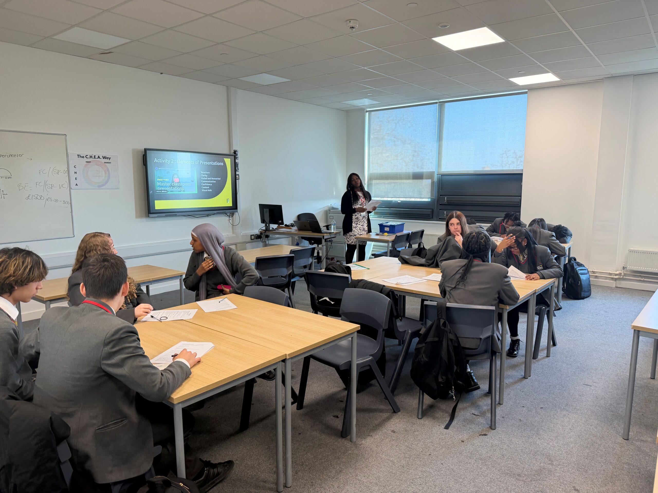 Read more about the article E-ACT City Heights Academy – Work Readiness : Presentation Skills